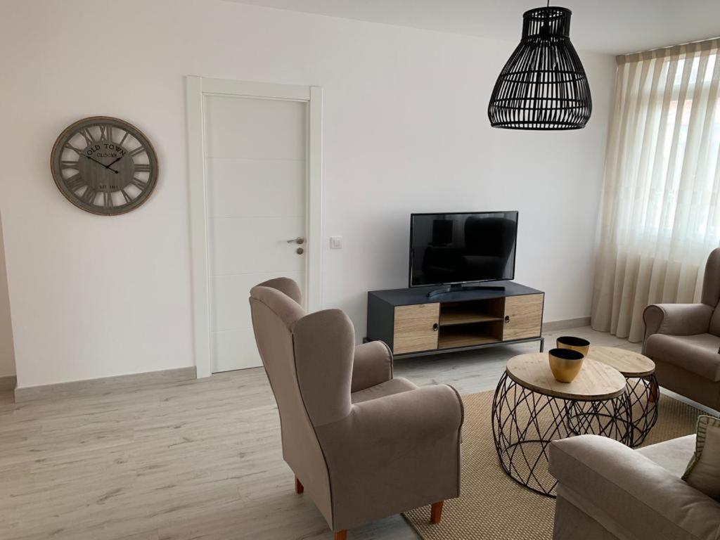 Apartamento Los Arcos Llanes Exteriör bild